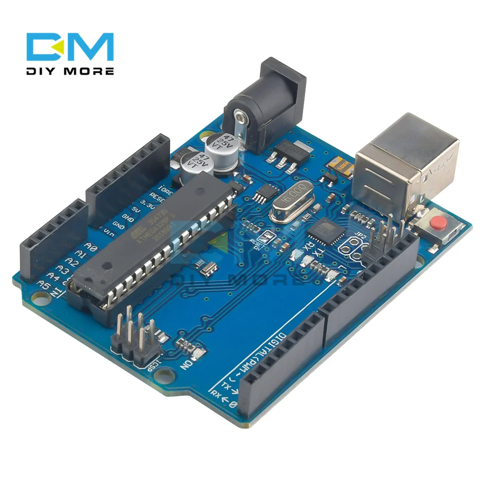 Плата микроконтроллера разработки ATmega328P ATmega328 Mega328p плата Atmega16U2 модуль