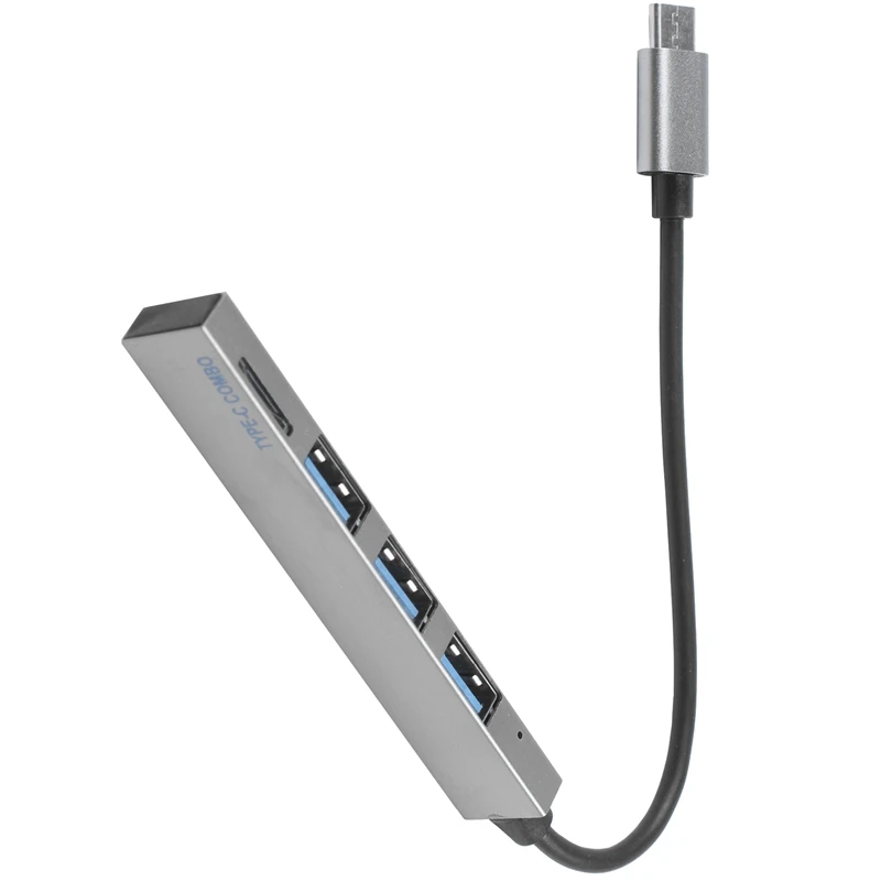 Сверхтонкий мини-порт Type-C для 3 usb-хаб порта Usb 2 0 концентратор C адаптер Ethernet |
