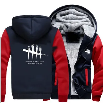 

Dead by Daylight steam Cosplay Men 3D Hoodies Zip Up Print Hoody Sweatshirt Spring Streetwear Outwear Men's thickening Jackets