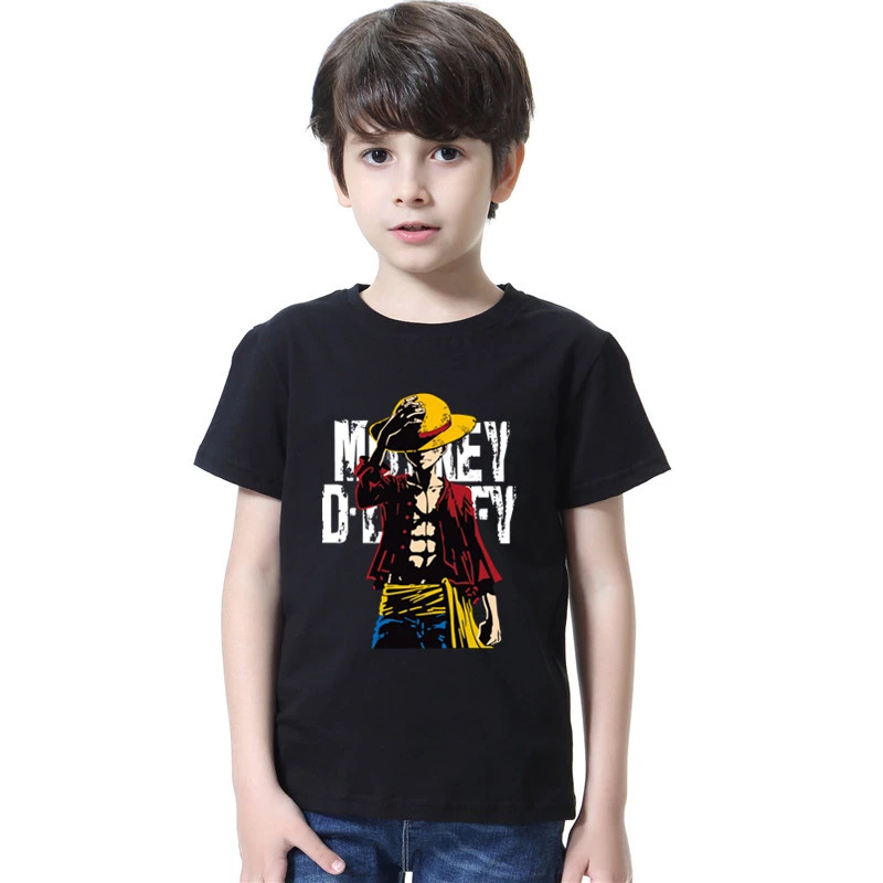 Anime Luffy One Piece Tee Shirt Zoro And Nami T Shirt For Boy Girl Unisex Kids Comfortable Breathable Graphic T Shirt T Shirts Aliexpress