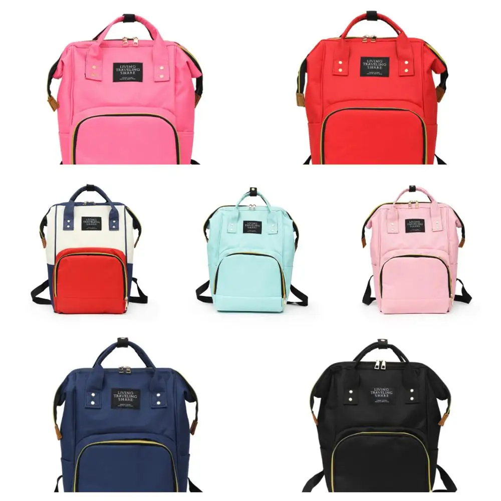Waterproof Diaper Bag Backpack Multi-function Mommy Bag Large Capacity Women Handbag Mommy Travel Baby Care Stroller Bags Nappy