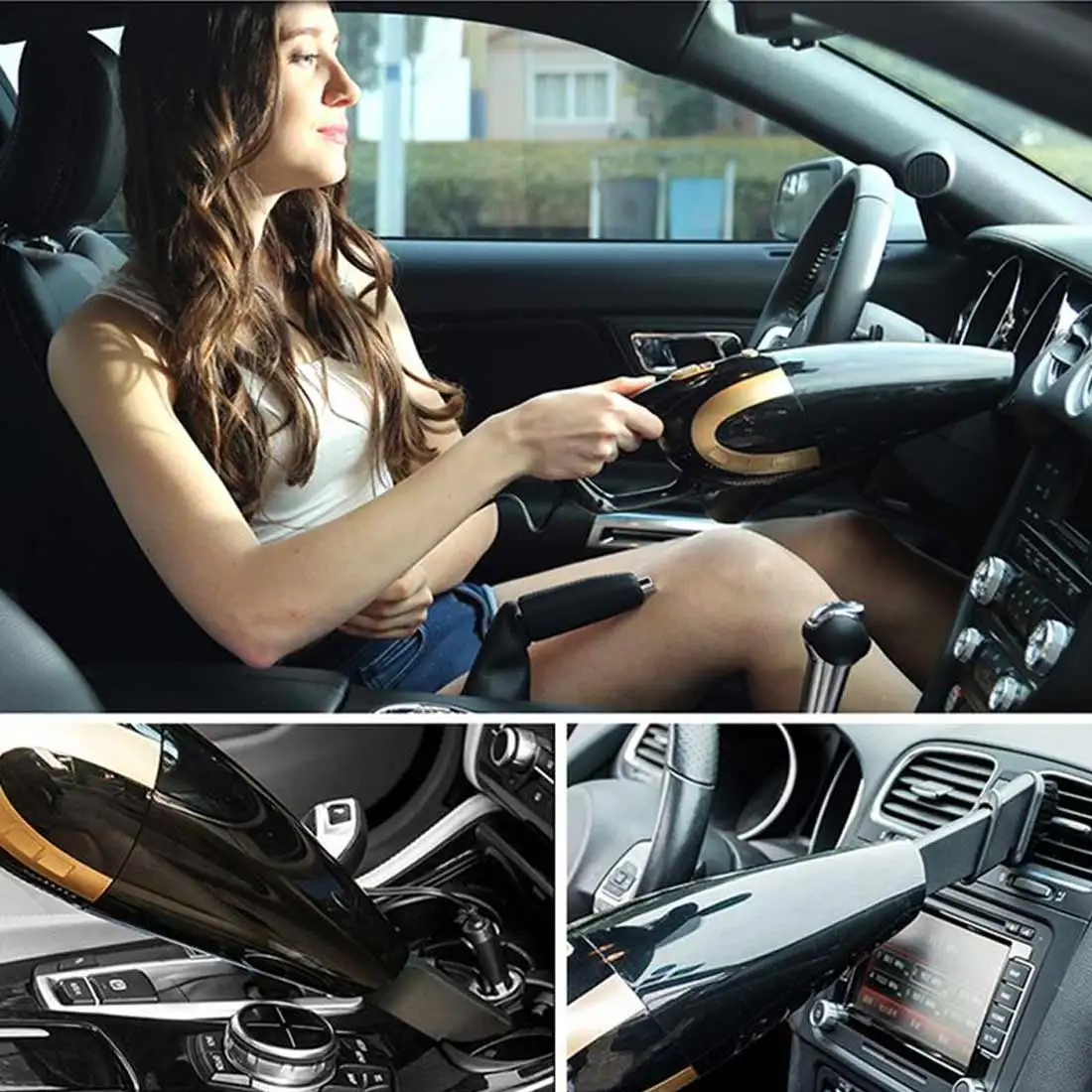 4800pa высокой мощности 80 Вт/120 Вт Автомобильный Пылесос портативный вакуумный мини Ручной вакуумный домашний автомобильный пылесос
