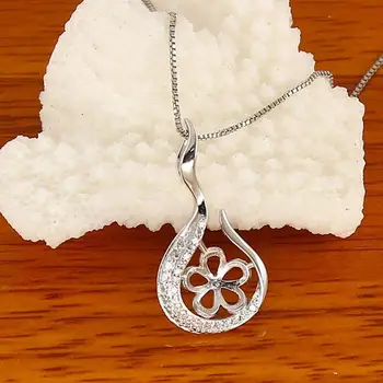 

Hot Charm New Arrival Pendant Mountings Findings Settings Jewelry Parts Fittings for Agate Jade Coral Pearls Stones Beads