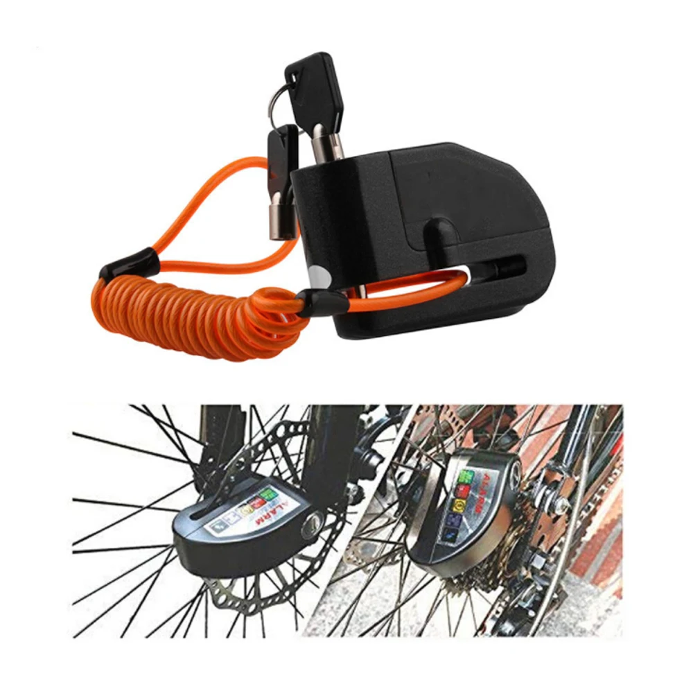 

Hot New Universal Waterproof Motorcycle Alarm Lock Bike Lock Secure Anti-theft Lock Moto Disc Brake Lock 110dB