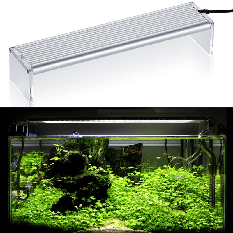 

39W Aquarium Fish Tank Light Plant Grow Light Aquarium Waterproof LED Bar Tube Lamp Bulb Aquatic Plants Grow Light