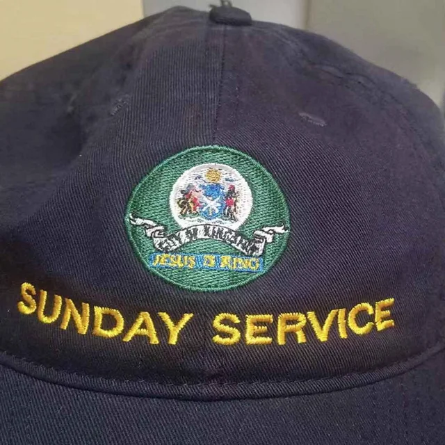 専用　　KANYE WEST Sunday service cap Kanye west Sunday service キャップ - メルカリ