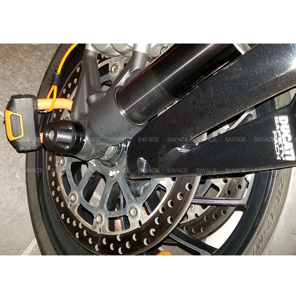 DUCATI  ZCT  FrontRear Wheel Fork Slider Protector  (4)