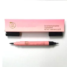 Подводка для глаз для макияжа, двойная подводка для глаз, не линяет, жидкая подводка для глаз, 1,8 мл, черный+ коричневый, 1,5 мл на выбор