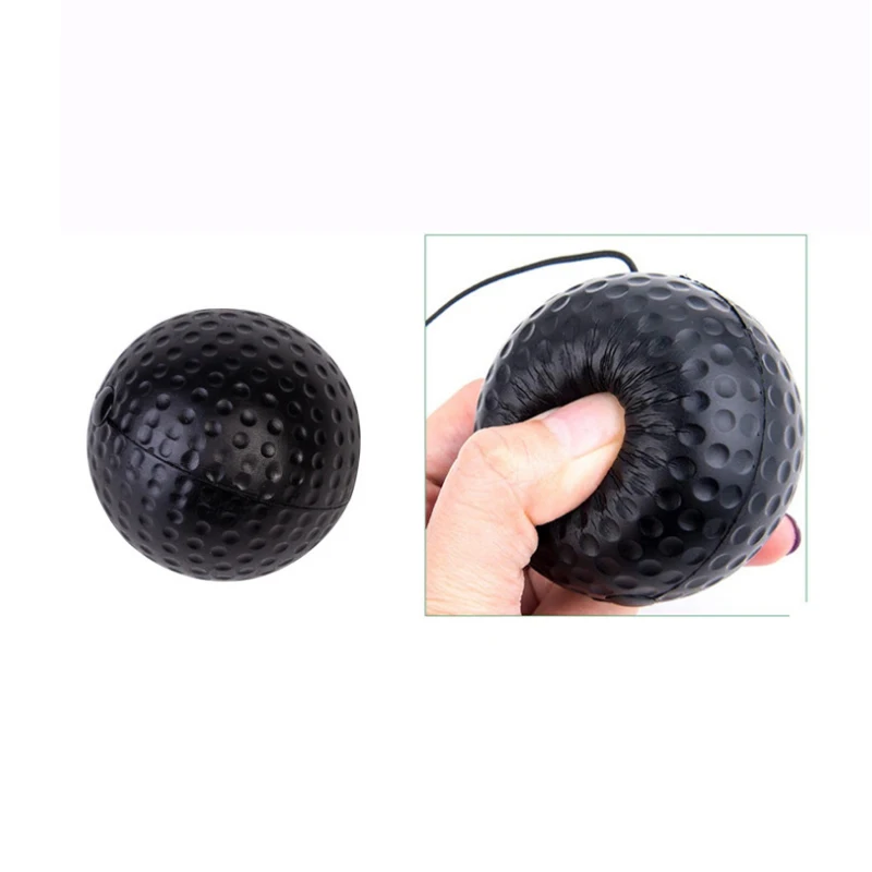 Boxing Speed Ball Head-mounted PU Punch ball MMA Sanda Training Hand Eye Reaction Home Sandbag Fitness Boxing Equipment boxeo