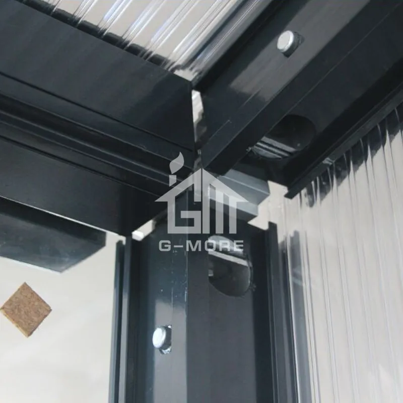 Всесезонные элегантные сборные алюминиевые садовые наборы для теплиц|Садовые