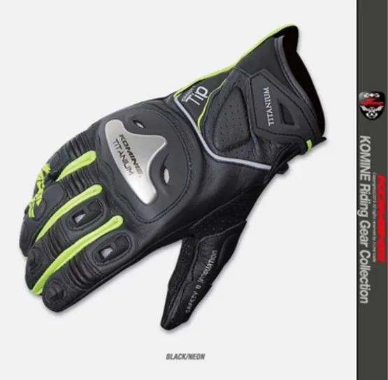Komine GK-170 new Alloy anti-fall racing Gloves Motorcycle Riding Gloves Touch Screen Knight Gloves v
