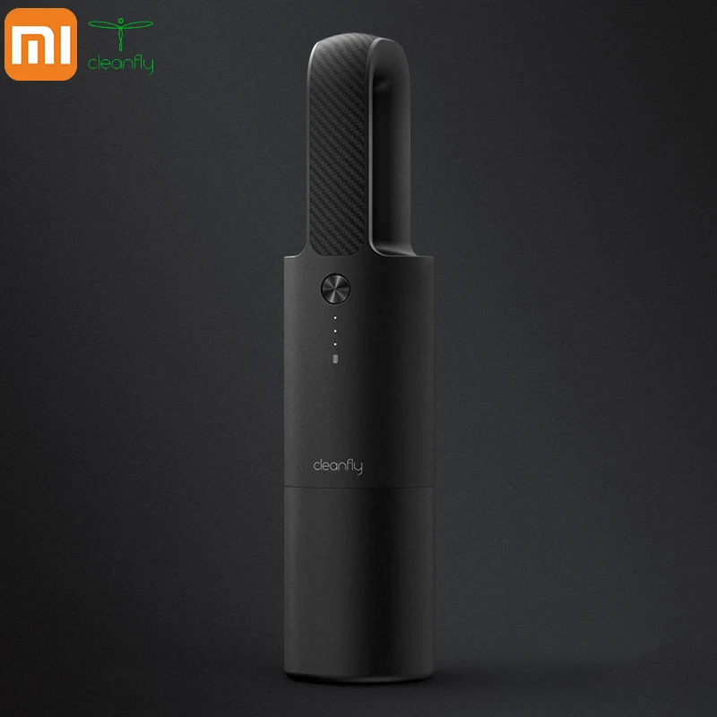 

XIAOMI MIJIA Cleanfly FVQ Portable Car Hand Helded Vaccum Cleaner for home wireless Mini Dust Catcher Collector Strong Suction