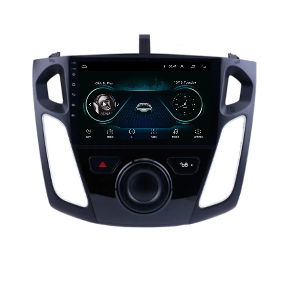 4G LTE Android 10 1 для Ford Focus 2011 2012 2013 2014 2015 Мультимедиа Стерео DVD плеер навигация GPS