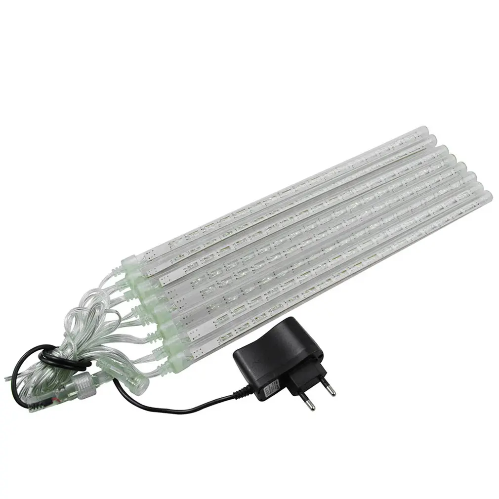 

30cm Meteor shower tube LED Light Stick Bar Outdoor Landscape Decor Strip Light Set For Christmas Party Fairy Tree Light