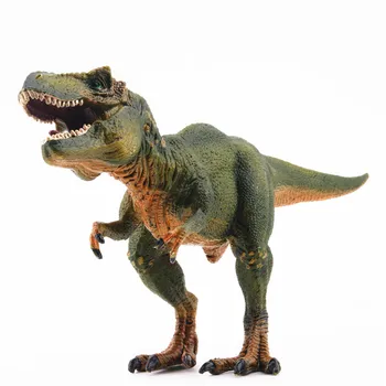 

Simulation Dinosaur Toy Model Figurine Jurassic Green Rex Tyrannosaurus Animal Figurine Accessories Zoo Souvenir Birthday Gift