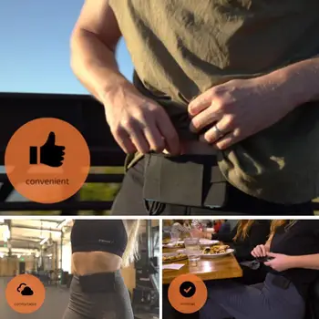 

Invisible Wallet waist bag Sports belt bag invisible wallet portable belt bag mini card holder out door bags dropshipping