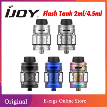

New Original IJOY Flash Tank with 2ml/4.5ml Capacity with F0.5/F0.15 Clapton Mesh Coil Electronic Cigarettes Accessories