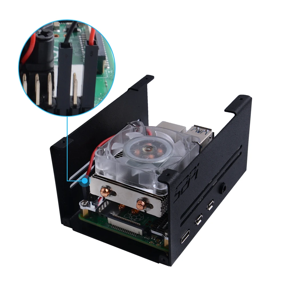 Охлаждающий вентилятор RELKA R262 52pi Ice Tower металлический корпус светодиодная медная