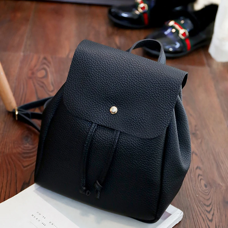 

Backpack Women Pu Leather Female Backpacks Teenager School Mochila Feminina Rucksack Mochilas Mujer 2020