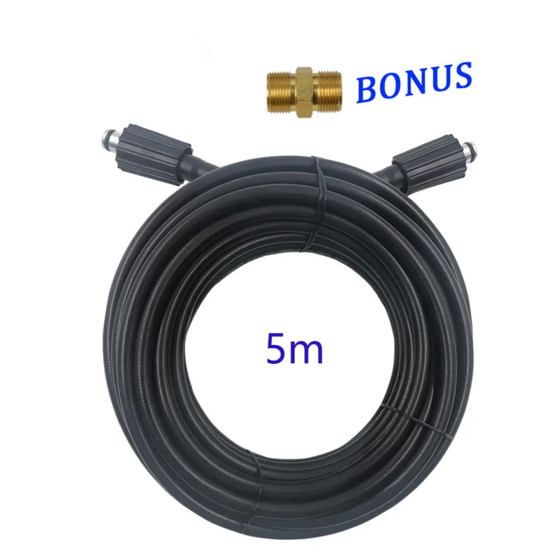 For Karcher Elitech Interskol Huter High Pressure Washer Hose Cord Pipe CarWash Hose Water Cleaning Extension Hose M22-pin 14/15