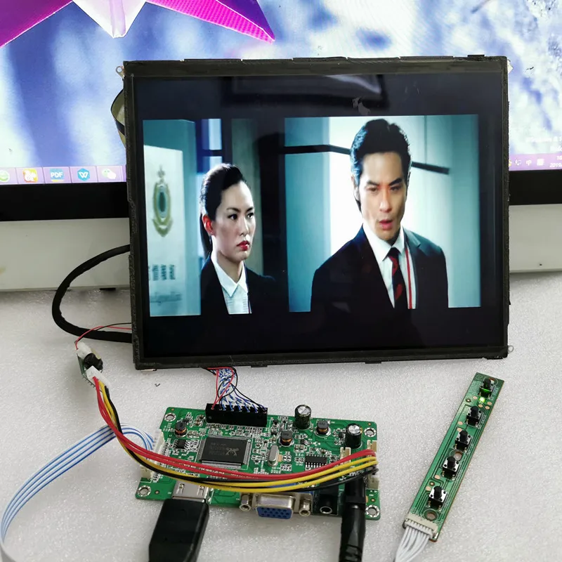  4K HDMI LVDS Controller Board for iPad 3 4 9.7' LP097QX1 SPA1 SPAV SPC1 2048x1536 EDP Signal 4 Lane