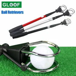 Bola de golfe extensível, ferramenta inoxidável telescópica, para presente de golfe, 1 peça