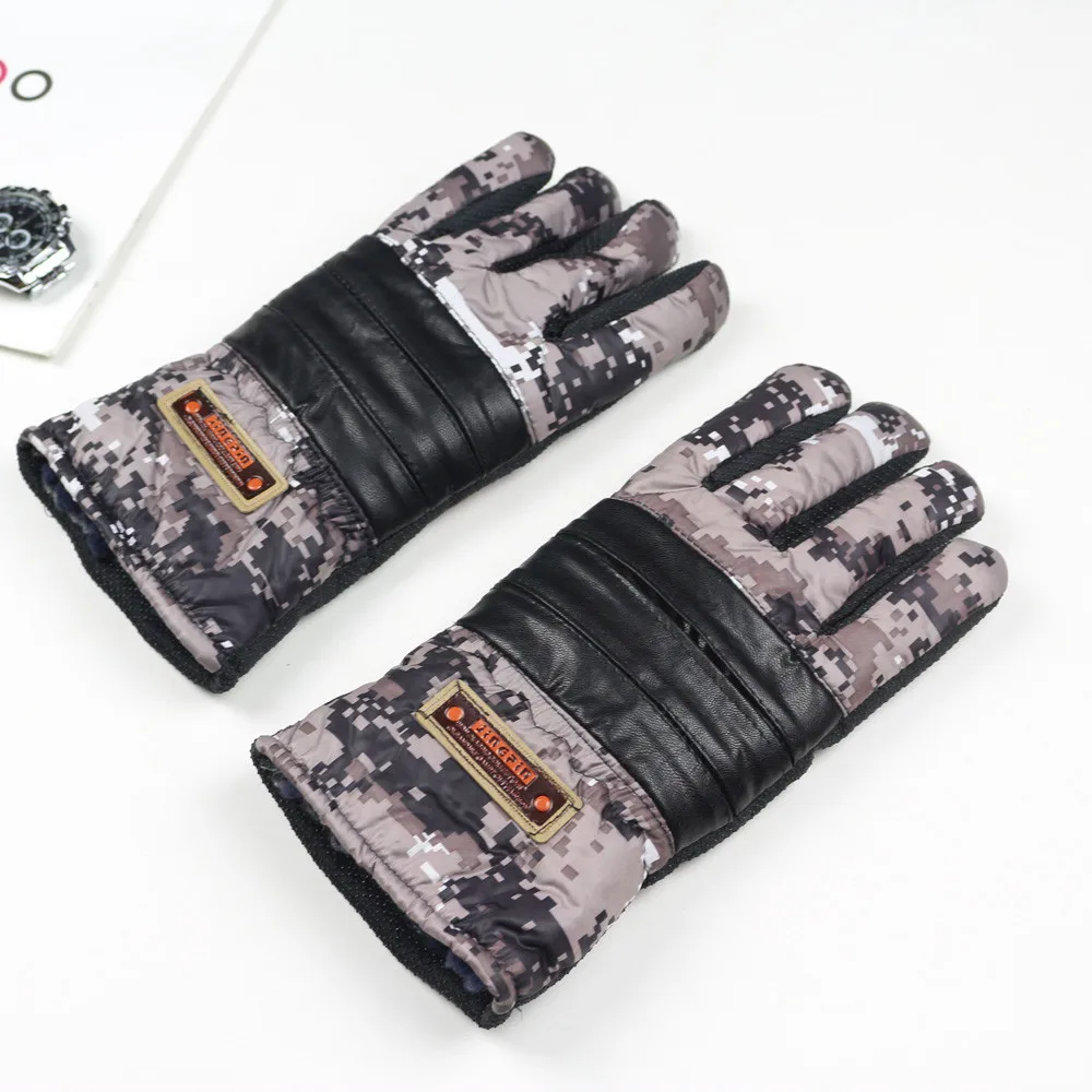 Зимние перчатки камуфляжные уличные спортивные противоскользящие перчатки теплые перчатки для езды на велосипеде перчатки для вождения утолщенные тактические перчатки Guantes