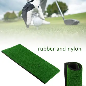 

Indoor Golf Practice Mat Garden Training Artificial Grass Golf Exercise Mat Practice Rubber Golf Mat Pad Traine 60cm X 30cm