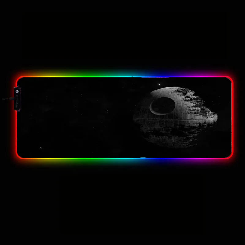 XGZ Star Wars Gaming Mouse Pad RGB Gamer Large Mousepad LED Lighting USB Keyboard Colorful Desk Mice Mat for Laptop Desktop XGZ Star Wars Gaming Mouse Pad RGB Gamer Large Mousepad LED Lighting USB Keyboard Colorful Desk Mice Mat for Laptop Desktop