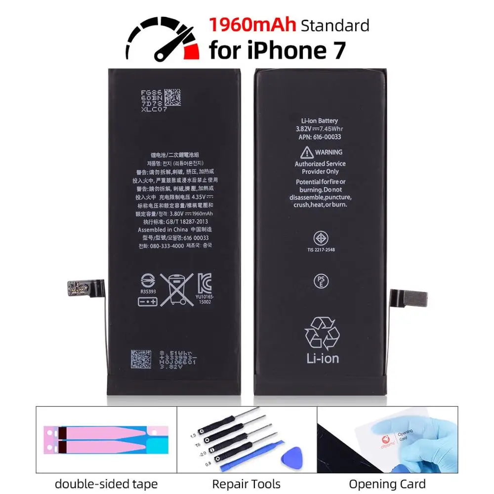 Новая батарея для iPhone 7 Замена батареи OEM для iPhone 8 Батарея 0 цикл для iPhone 7 плюс 8 плюс замена - Цвет: For iPhone 7