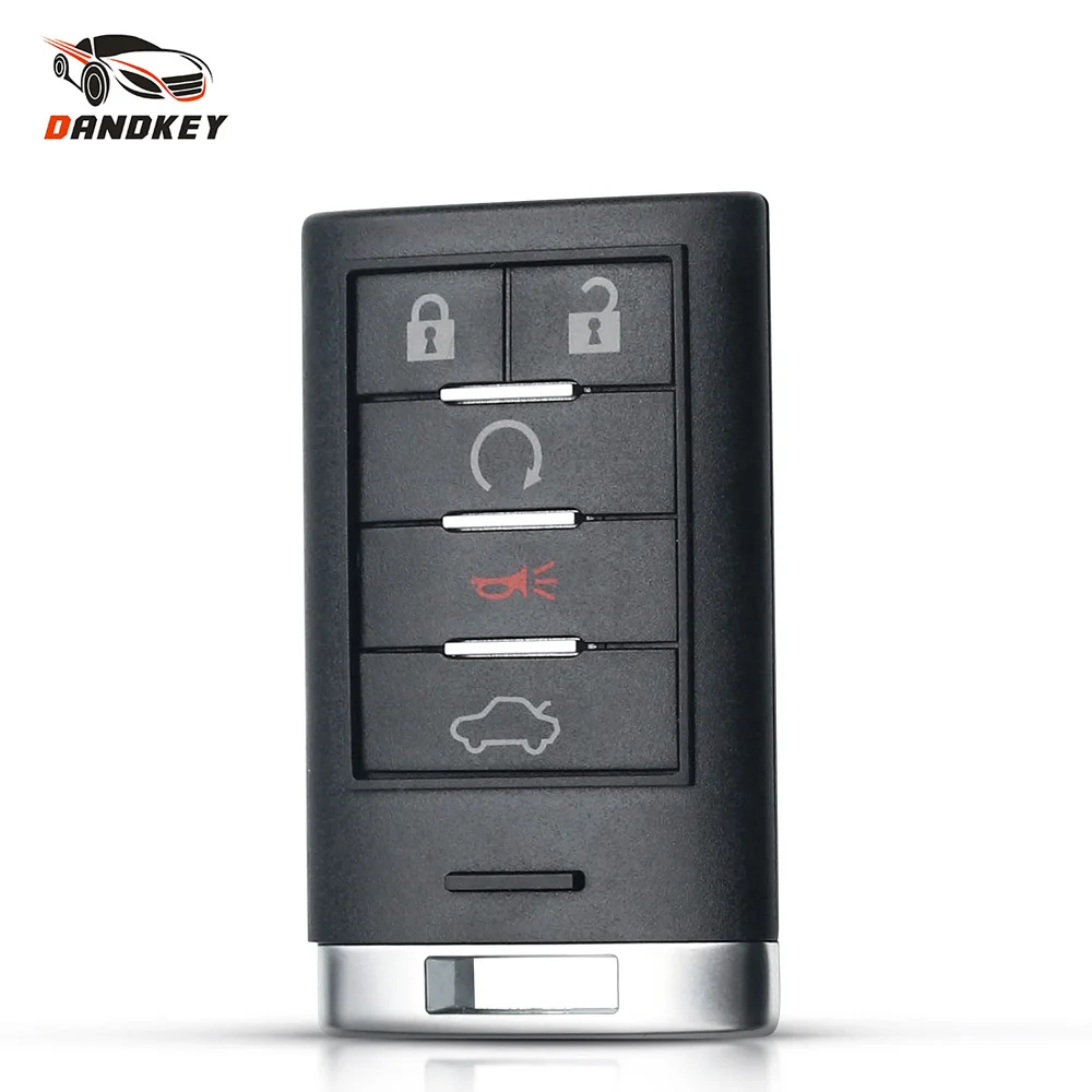 Сменный Чехол для ключа Dandkey Cadillac 2010-2015 CTS XTS DTS SRX 2013-2014 ATS Escalade GMC 5 кнопок |