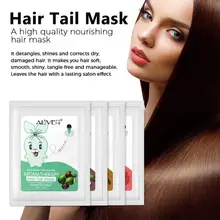 Питает поврежденный Восстанавливающий сухой салон увлажняющие растительные экстракты волос хвост маска Натуральный Тоник глубокий кондиционер воды замок 30 мл
