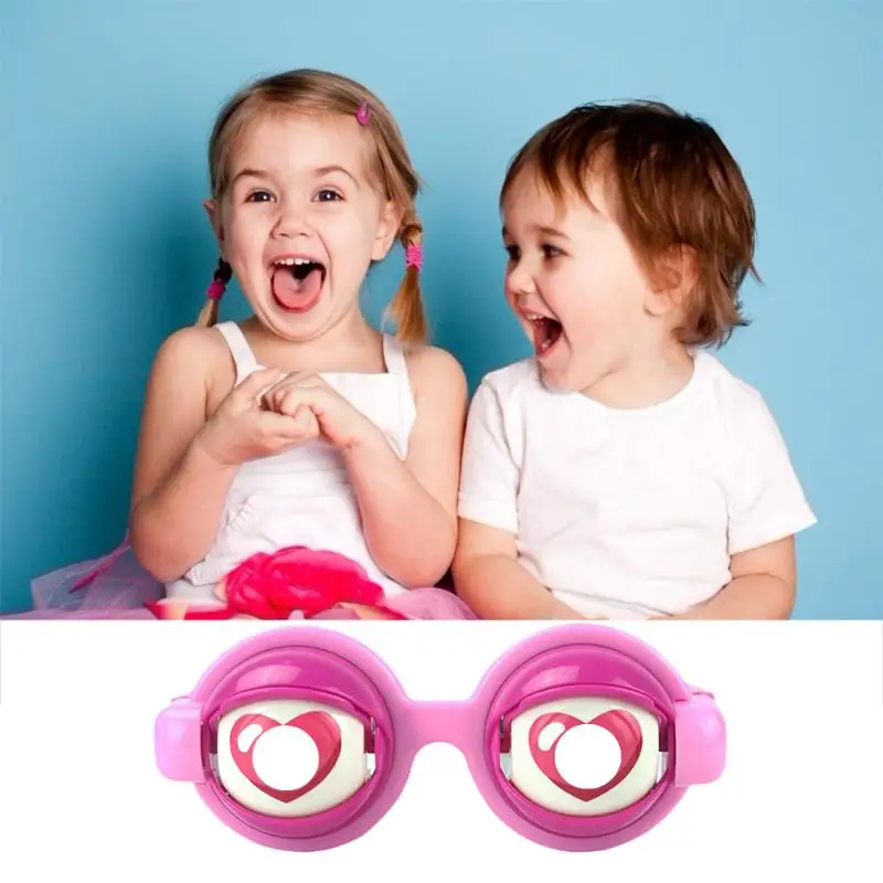 Детские забавные шалости, очки, богатые цветом, для развития глаз, прекрасные креативные новые очки, игрушки
