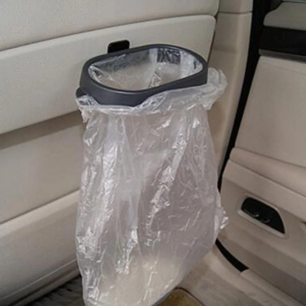 Fashionable Design Car Garbage Bag Rack Holder Sucker Trash Bag Hanger Removable Car trash can garbage frame