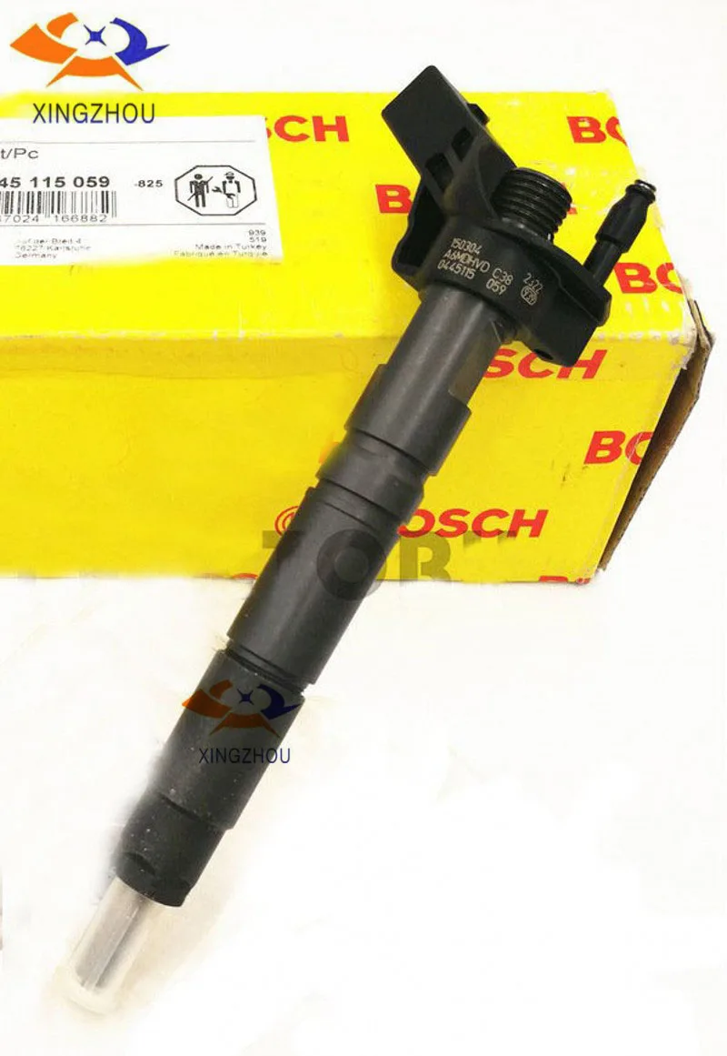 Дизельное топливо common rail пьезо инжектор 0445115059 для bosch