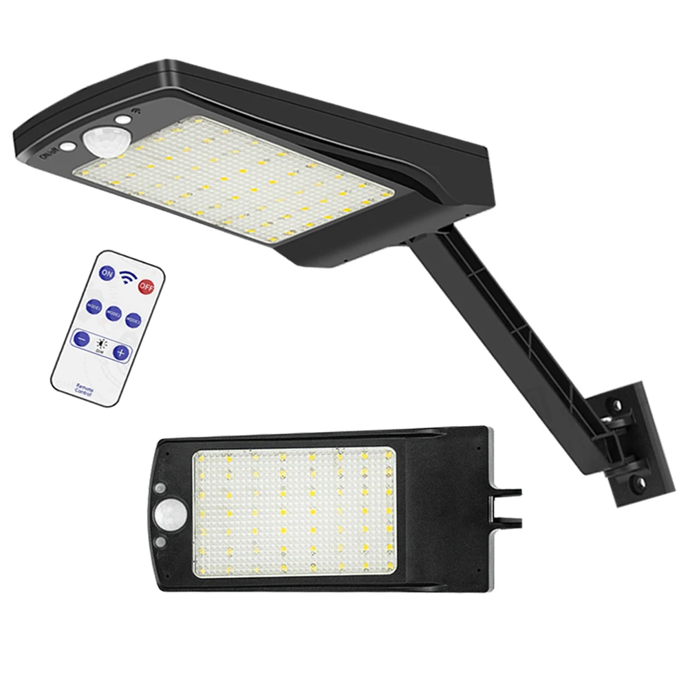 LED outdoor lighting solar Three Modes Black White Waterproof Outdoor