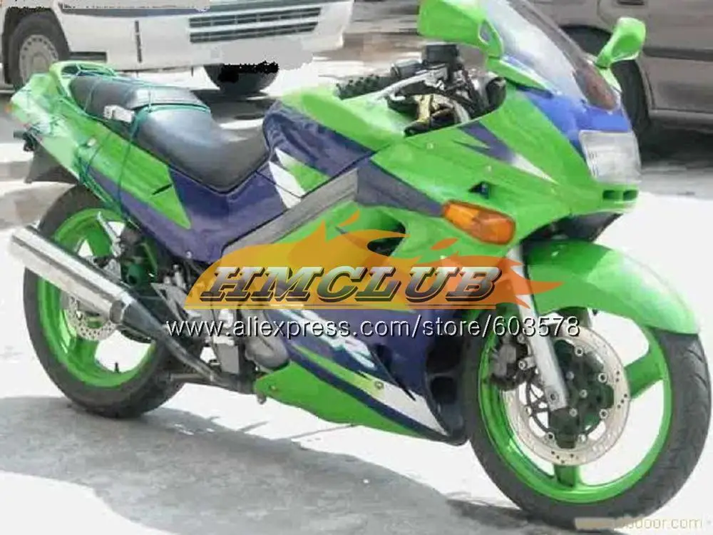 Корпус для KAWASAKI ZZR-250 90 91 92 93 94 99 1990 103CL. 44 ZZR 250 90-99 ZZR250 1991 1992 1993 1994 1999 глянцевый красный обтекатель - Цвет: No. 23