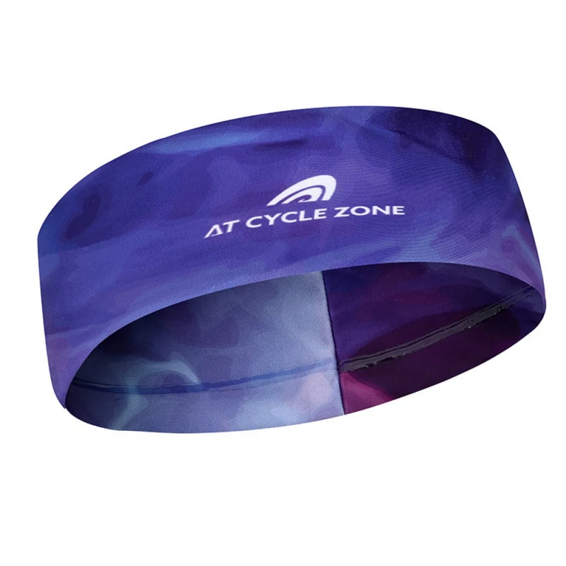 

Anti-slip Sport Headband Head Sweat Band Absorbent Sweat Headscarf Elastic Sweatband Hair Band for Run Football Tennis