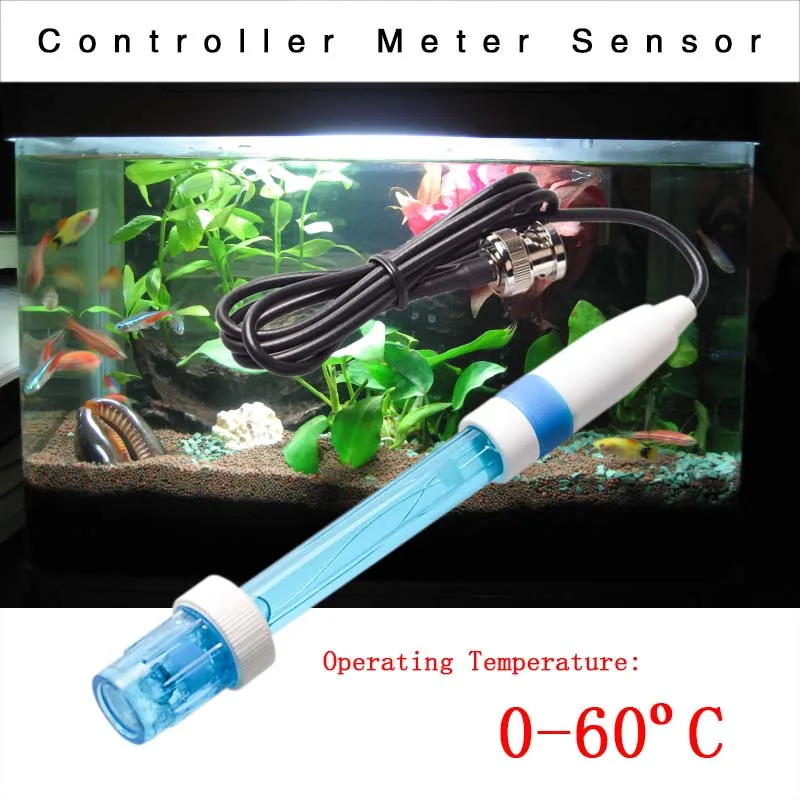 

PH Electrode Probe BNC Connector For Aquarium PH Controller Meter Sensor Gib With Calibration Liquid New Arrival