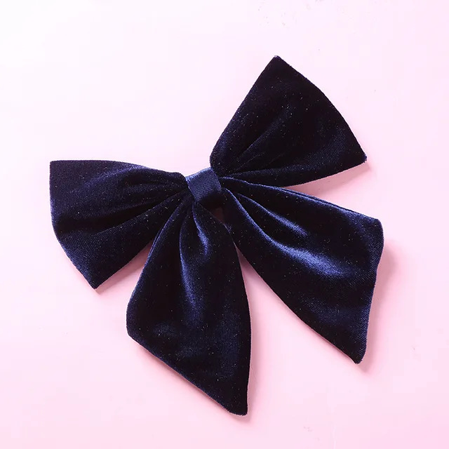 Elegant Chiffon Big Bow Spring Hair Clip Fashion Print Floral Hair Barrette For Women Girls Sweet Hairclip Hair Grip Accessories type b