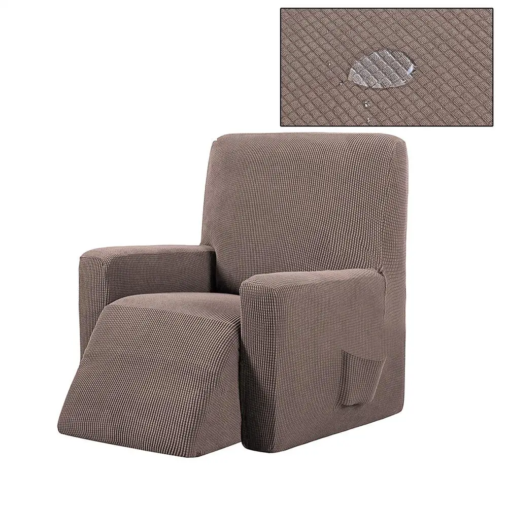 Водонепроницаемый Эластичный чехол для кресла все включено массажный чехол для дивана для гостиной Чехлы для мебели протектор - Цвет: 08
