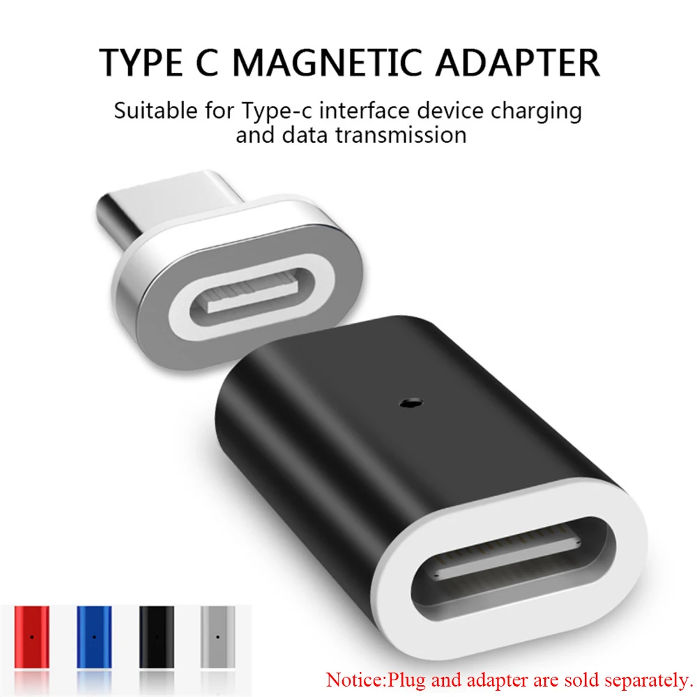 Адаптер для телефона type C USB Магнитный зарядное устройство конвертер Магнитный адаптер для магнитной зарядки дата кабель аксессуары для телефонов