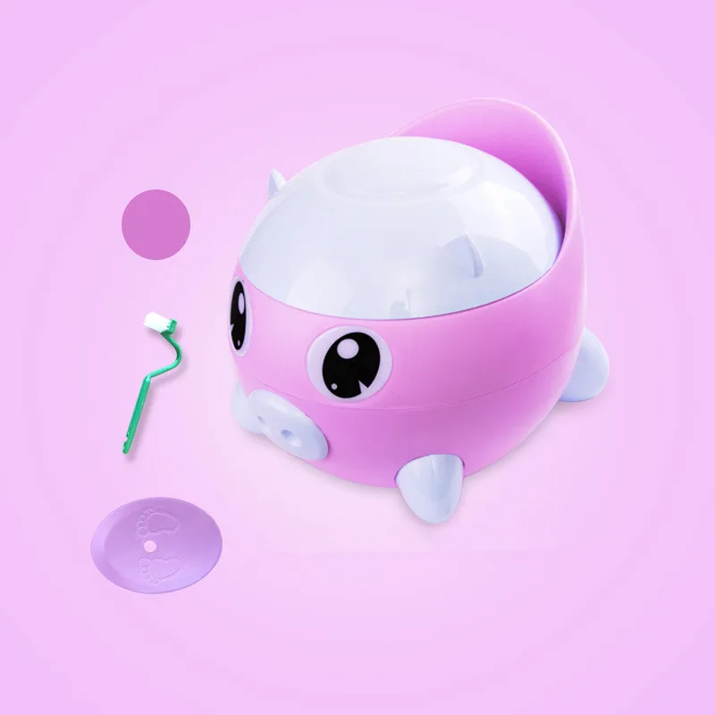 Детский унитаз с рисунком свинки из мультфильма для мальчиков, детский унитаз для обучения горшку, детский розовый унитаз для девочек, детский писсуар SWC для маленьких мальчиков