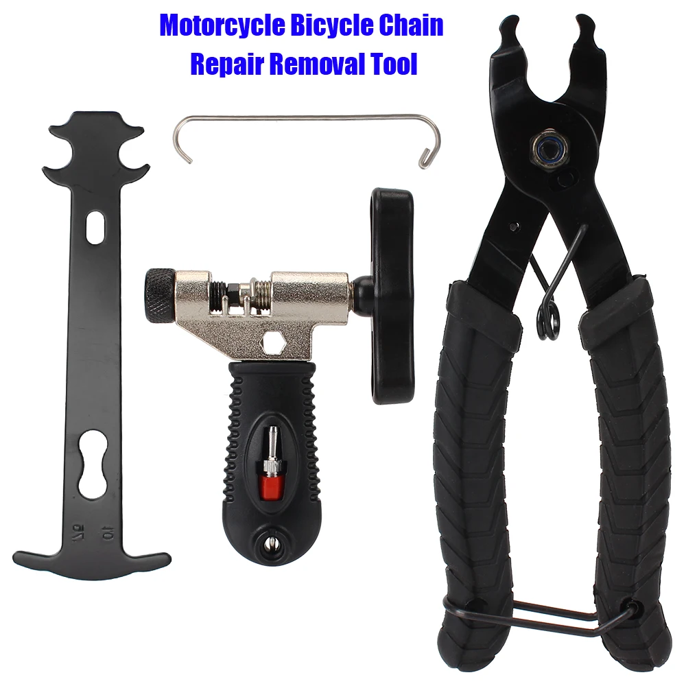 

With Hook UP Multi Link Plier Bike Chain Quick Link Tool for MTB Road Cycling Magic Buckle Chain Clamp Universal Chain Checker