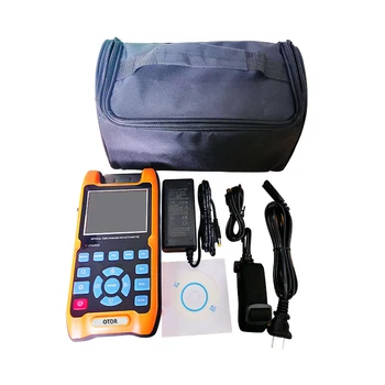 

New Handheld OTDR fiber tester 1310/1550nm 120km with English Espanol 32/30dB 100KM