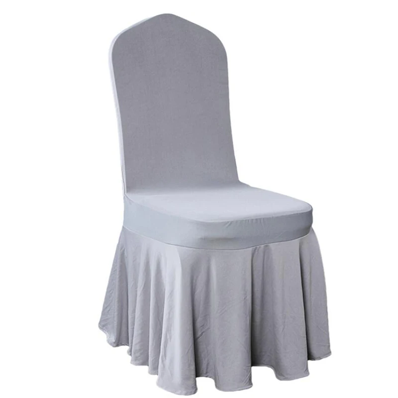 Свадебный чехол для кресла спандекс тянущиеся вечерние чехлы на стулья для отелей чехол для кресла для столовой чехлы для стула Чехол протектор