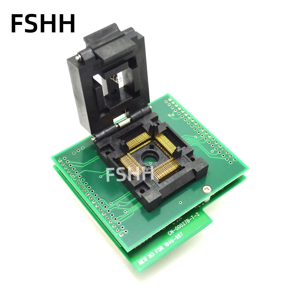 Detect ME36049HF-1515 Programmer Adapter CN-00027B-T-2 ic socket TQFP80 QFP80 to DIP40 | Компьютеры и офис