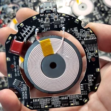 10 Вт PCBA Qi Беспроводное зарядное устройство для samsung S8 монтажная плата катушка DIY для iphone Беспроводное зарядное устройство для iphone док-станция xiaomi mi8 VEEAII