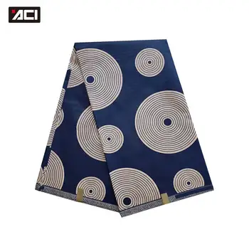 

ACI Veritable Wax African Ankara Fabrics 6 Yards/Piece Veritable Wax African Printed Fabric Tissu Africain Nigeria Wax For Party