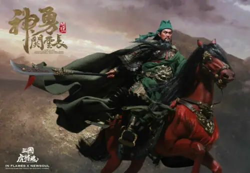 

INFLAMES X NEWSOUL Soul Of Tiger Generals Guan Yunchang & Chitu Horse 1/6 Figure